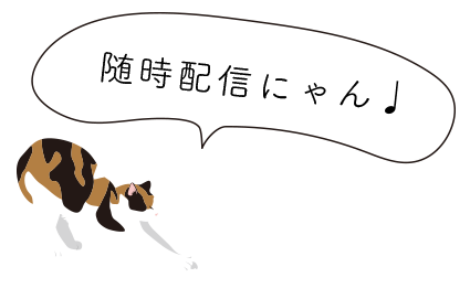 随時配信にゃん